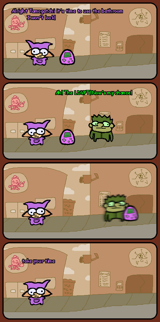 Tona, look behind you! Oh god, she has her Tona-Pods on, she can't hear us!